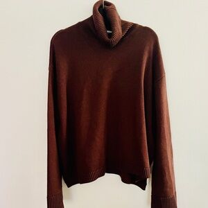 The Frankie Shop Reah Trapeze Turtleneck